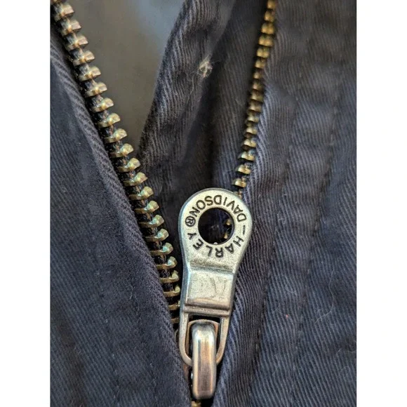 Harley-Davidson V-Twin Power Womens XS Embroidered Jacket Motorcycle Biker - Picture 9 of 12